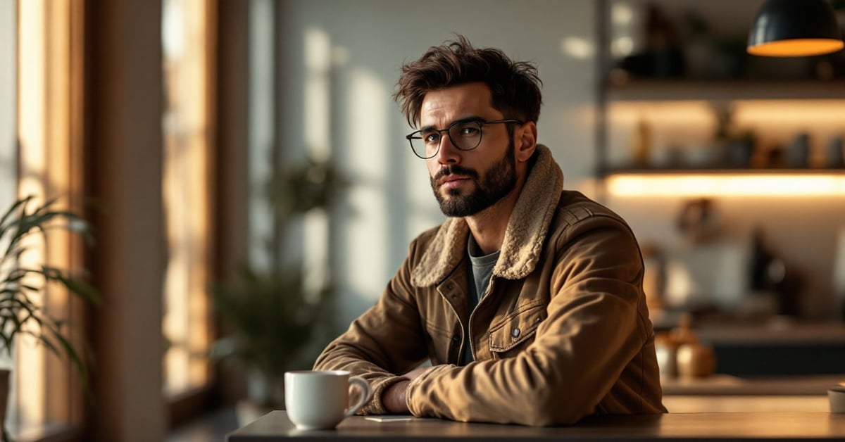 Accessoires sport homme essentiels posés sur une surface moderne – montre, gourde et écouteurs