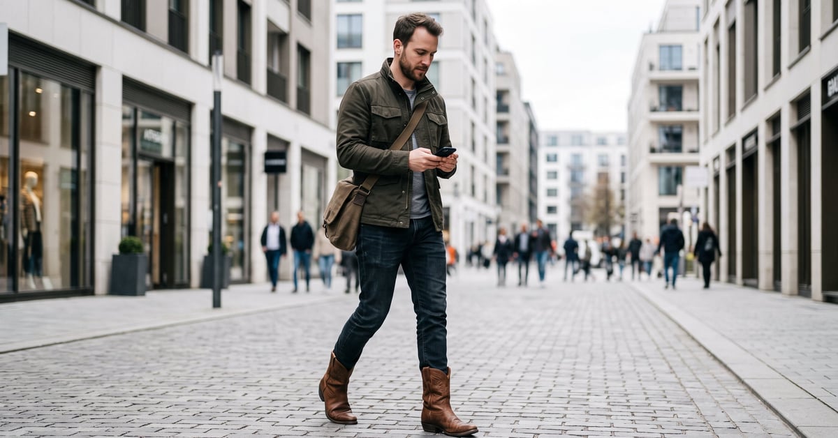 Bottes santiags pour homme : style, caractère et achat simplifié en ligne - Bottes santiags pour homme : style, caractère et